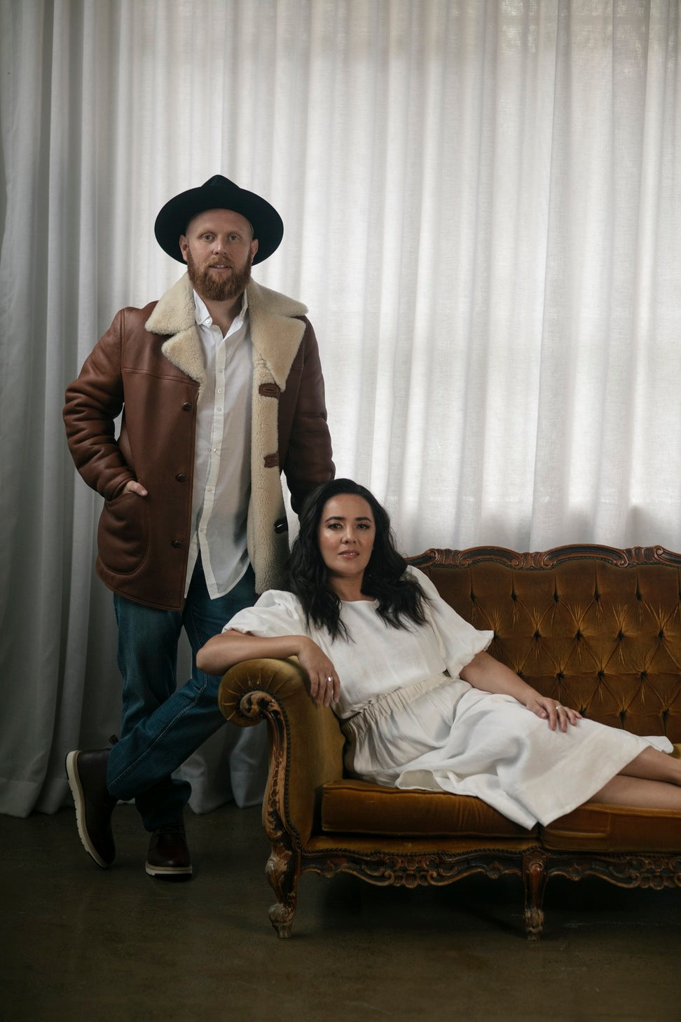 About Us Josephine Ison and Timothy Wilson from Nouvelle Glass