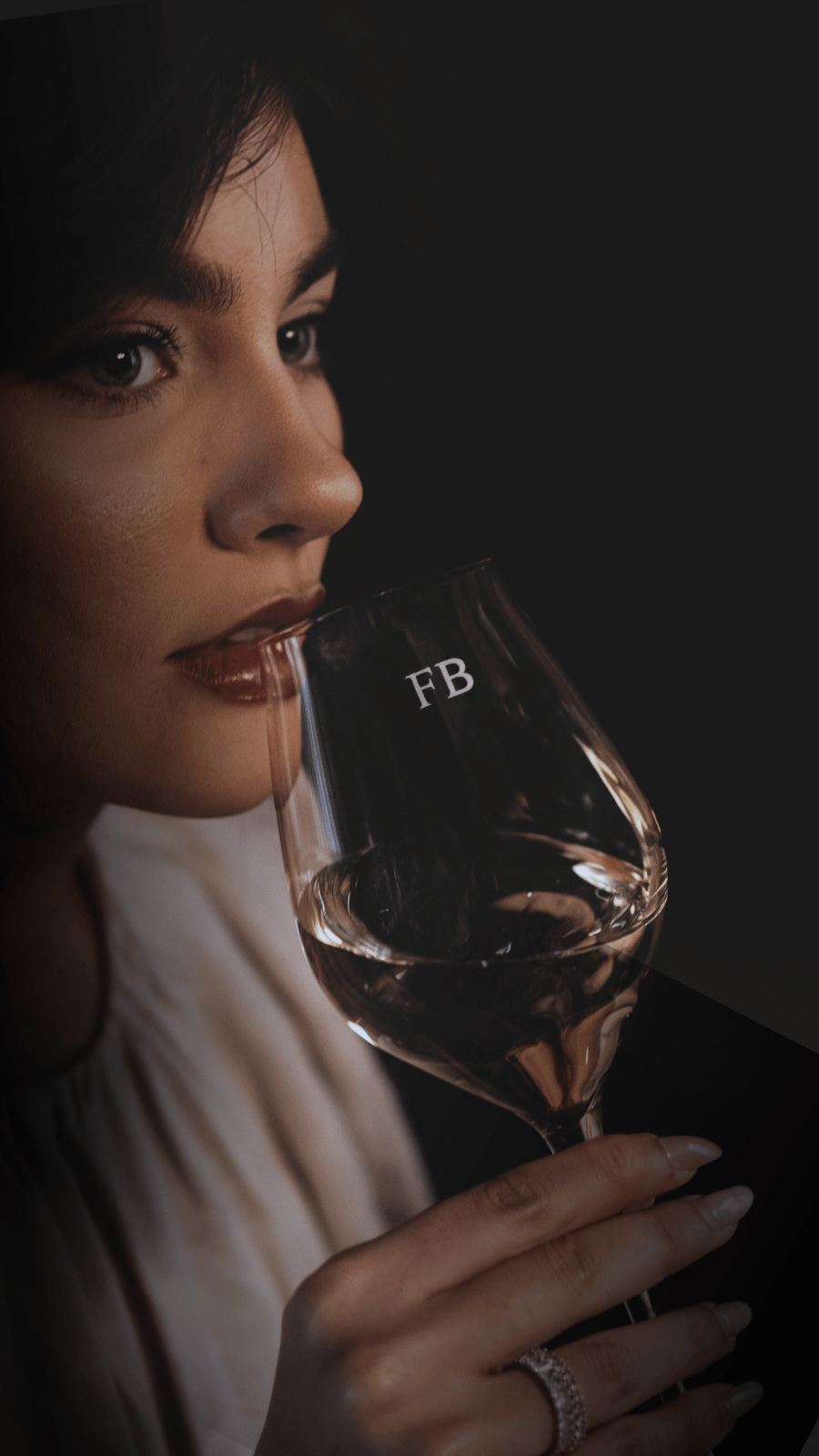 Personalised Glassware Abigail Personalised Wine Glass