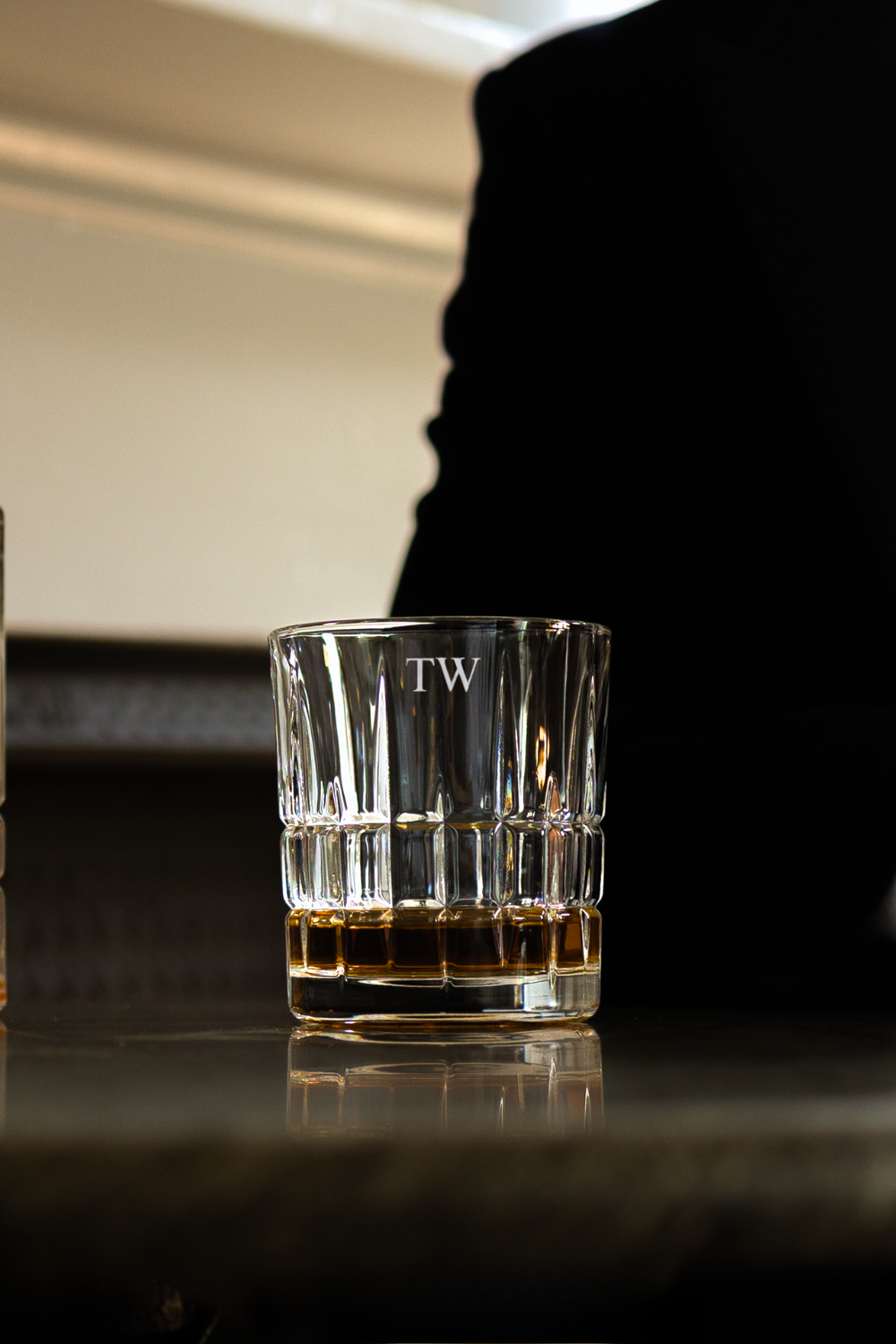 Winston Whisky Glass Single