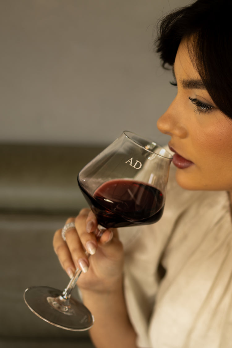 Ruby Personalised Wine Glass