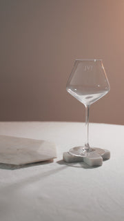 Personalised engraved wine glassware