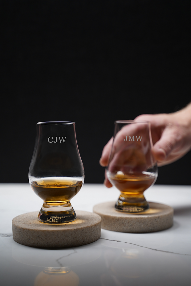 engraved glencairn whisky set