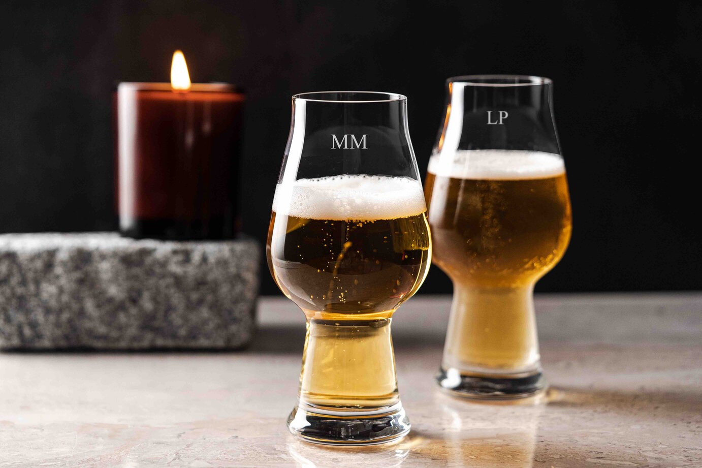 Jonah Beer Personalised Glassware - Nouvelle Glass