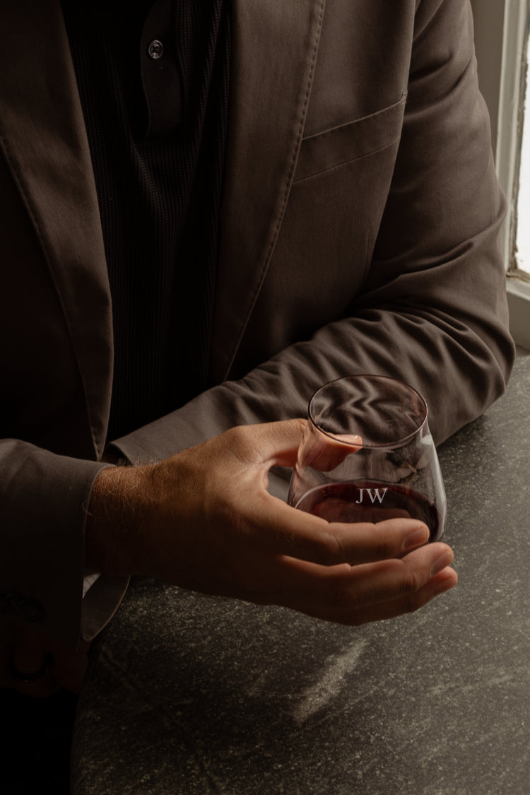 Margot Personalised Stemless Wine Glass