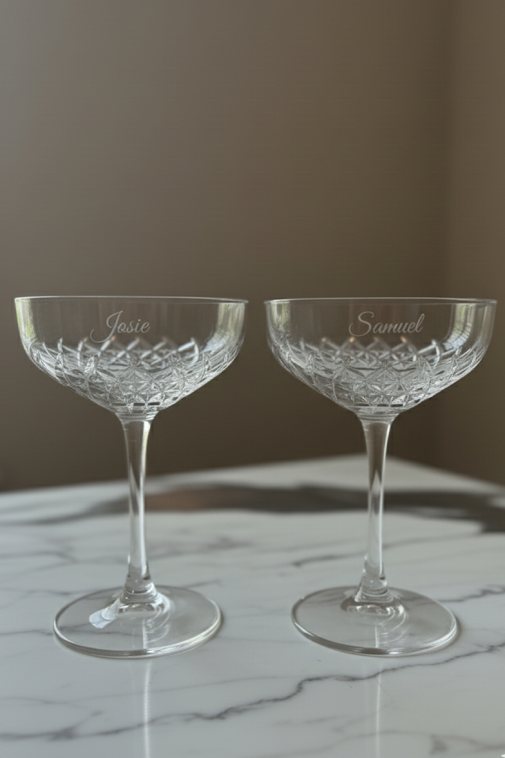 Alara Champagne Coup Set