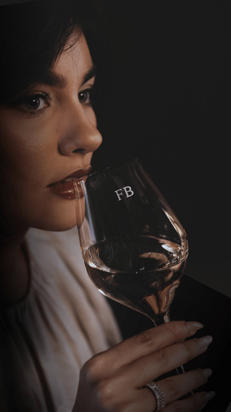 Personalised Glassware  Abigail Personalised Wine Glass