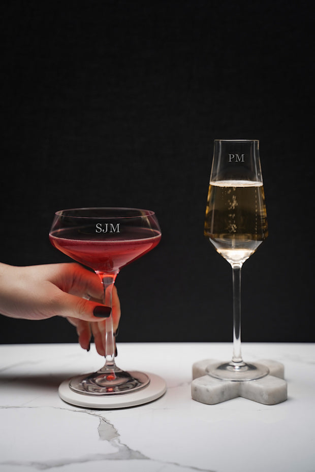 Mix and Match Personalised Glassware Martini Champagne