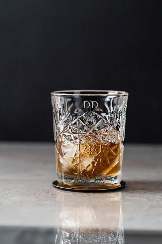 Nouvelle Glass personalised whiskey glass engraved glassware