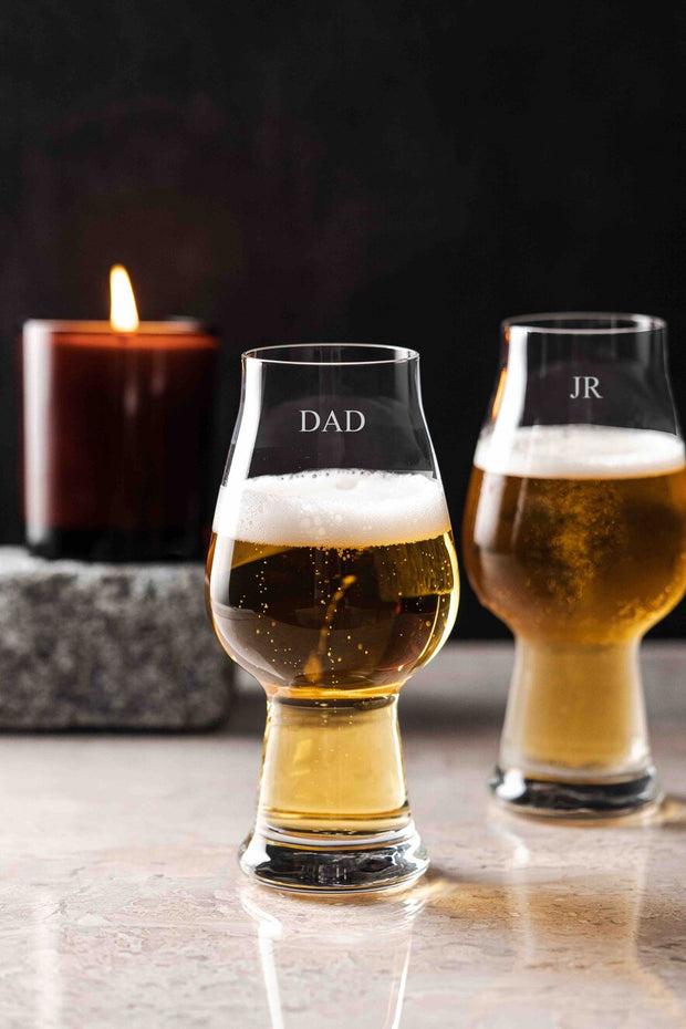 Nouvelle Glass Jonah Personalised Beer Engraved Glassware